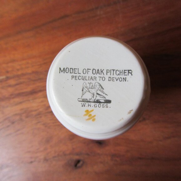 W.H. Goss crested heraldry china vintage Ville es Portus Doyer (GC080 Grace) - Picture 7 of 7